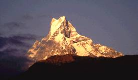 Fishtail from Poonhill on the Annapurna Circuit