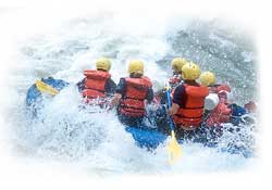 Rafting on Tamur